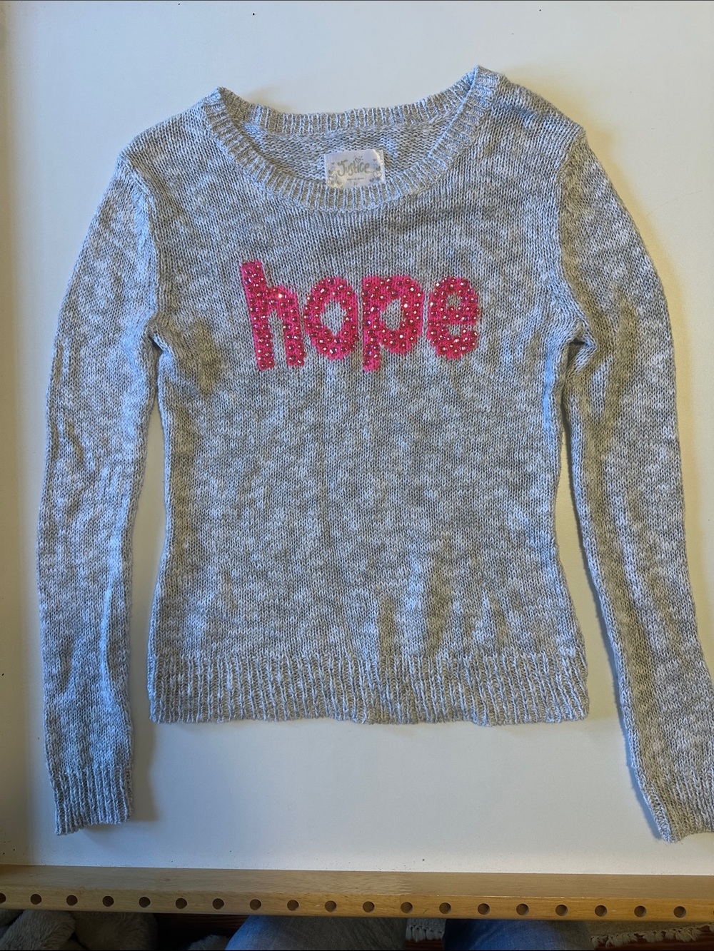 Justice Hope Crewneck Sweater